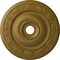 Ekena Millwork Logan Ceiling Medallion (Fits Canopies up to 6 1/8"), Hand-Painted Gold, 24 1/4"OD x 3 7/8"ID x 2"P CM24LO1GLS - alternate 1
